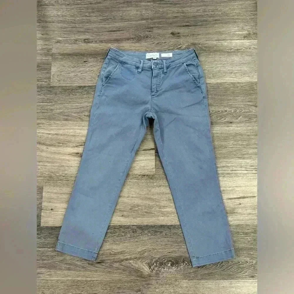 Anthropologie Chino Blue Pants Size 25p Slim